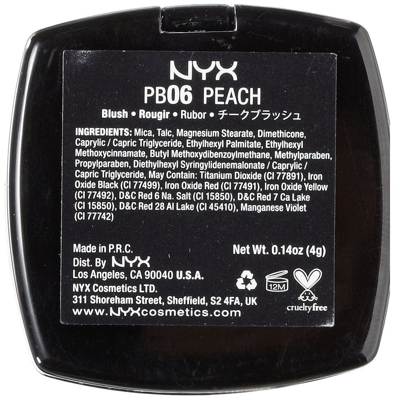 NYX Professional Makeup Powder Blush, Peach, 0.14-Ounce NYX PROFESSIONAL MAKEUP