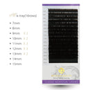 BEYELIAN Eyelash Extension,Classic Lash Extensions Individual Lashes Silk Volume Lashes Professional Salon Use 0.15 Thickness C Curl Mixed Tray Soft Application-Friendly BEYELIAN