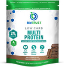 BioTrust Low Carb Protein Powder - Natural and Delicious Whey & Casein Blend from Grass-Fed Hormone Free Cows - Non GMO, Soy Free, Gluten Free, Hormone Free (Vanilla) Infinity Warehouse