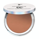 IT Cosmetics Your Skin But Better CC+ Airbrush Perfecting Powder - Deep (N) - Camouflage Pores, Dark Spots & Imperfections - With Peptides, Silk, Niacin & Hydrolyzed Collagen - 0.33 oz It Cosmetics