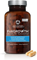 Advanced Trichology FoliGROWTH™ Hair Growth Supplement for Thicker Fuller Hair | Approved* by the American Hair Loss Association | Revitalize Thinning Hair - 90 Count (Pack of 1) Infinity Warehouse