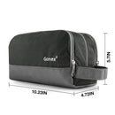 Travel Toiletry Bag Nylon, Gonex Dopp Kit Shaving Bag Toiletry Organizer Gray Gonex