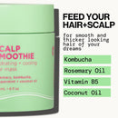 Pacifica Scalp Smoothie Hydrating Scalp Treatment & Leave-On Hair Mask, Cooling Relief for Dry, Flaky, Itchy Scalp & Thinning Hair, Vegan & Cruelty-Free, 6 fl oz Infinity Warehouse