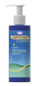 Facial Cleanser by the makers of Differin Gel, Daily Refreshing Face Wash, Gentle Skin Care for Acne Prone Sensitive Skin, 6 oz Differin