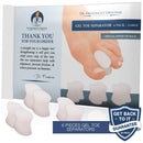 Dr. Frederick's Original Gel Toe Separators - Bunion Pain Relief for Men & Women - 6 Pieces - Large Dr. Frederick's Original
