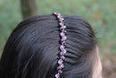 Yeshan Teeth Comb Headbands For Women with Rhinestone and Crystal beaded Hairband,Pack of 4 Yeshan