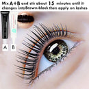 Lash Lift And Tint Kit, Rapid Black Lash Lifting & Tinting, Brow Lamination and Dye, Eyelash Perm And Tint 2 in 1, Lifts Lash Curl into Glossy Mascara Look For 6 Weeks Libeauty