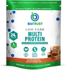 BioTrust Low Carb Protein Powder - Natural and Delicious Whey & Casein Blend from Grass-Fed Hormone Free Cows - Non GMO, Soy Free, Gluten Free, Hormone Free (Vanilla) Infinity Warehouse