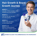 5% Minoxidil for Women& Men, Minoxidil Hair Growth Serum(Biotin-Infused) with Sponge Applicator for Thinning Hair& Receding Hairline, 8 Month Supply-6 x 2.71Fl oz Infinity Warehouse