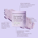 frank body Niacinamide Body Scrub | Fights Breakouts & Dryness | Exfoliating Body Scrub | Berry Extracts & Green Tea | Berry Scent | Vegan & Cruelty Free | 250g / 8.82 oz Infinity Warehouse