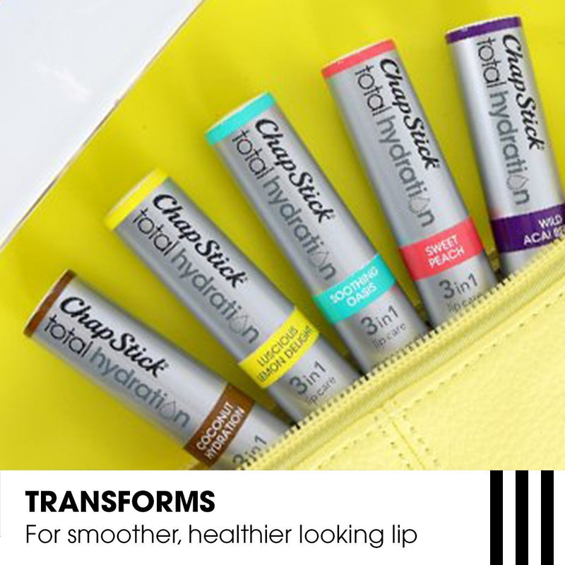 Total Hydration Coconut Lip Balm Tube Chapstick