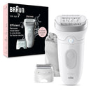 Braun Silk-épil 7 Epilator, Wet and Dry, Wide Head, Includes Venus Intimate Razor, Shaver Head and Trimmer Comb, SE7-141 Infinity Warehouse