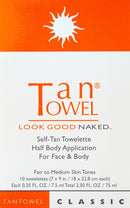 Tan Towel Self Tan Towelette Classic 10 Count Tan Towel