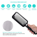 Feet Scrubber Dead Skin 5 Pack - KENED Foot File Callus Remover For Feet, Professional Pedicure Kit with 2 x Metal Foot Grater, 3 x Blue Double-Sided Pedicure Tools for Feet Care KENED