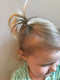 Kitsch Mini Spiral Hair Ties for Women, Phone Cord Hair Bands, Mini Elastic Hair Ties for Girls, Spiral Hair Coils, Toddler Hair Ties for Girls, Hair Accessories for Girls - 8 Pcs, Transparent Kitsch