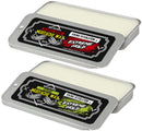 Mustache Wax 2 Pack - Extreme Hold Beard & Moustache Wax for Men - Strong Hold Helps Train Tame & Style - Citrus & Sandalwood Scents- 0.5oz each Viking Revolution