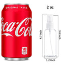Youngever 20 Pack Plastic Spray Bottles, Refillable Plastic Spray Bottles with Lids, Clear Empty Fine Mist Plastic Mini Travel Bottles (2 Ounce) Youngever