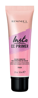 Rimmel Insta Flawless Color Correcting Primer, Peach (1 Count) Rimmel