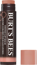 Lip Balm, Burt's Bees Tinted Moisturizing Lip Care, for Dry Lips, 100% Natural, Zinnia (2 Pack) Burt's Bees