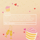 Chapstick Party Favor Lip Balm Gift Pack Toast to Love 10 Sticks 0.15 oz Each ChapStick