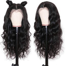 UNice Hair Body Wave Lace Front Human Hair Wigs, Unprocessed Brazilian Virgin Human Hair 13X4 Lace Frontal Wig Pre Plucked with Baby Hair 150% Density (26 inch) UNICE Store