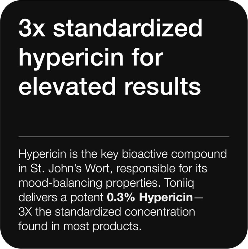 1,000mg Ultra High Strength St. John's Wort Capsules (Non-GMO) - 7X Concentrated Extract - 0.3% Hypericin - Highly Purified and Bioavailable - 120 Capsules Infinity Warehouse