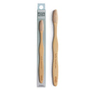 PLUS ULTRA Bamboo Toothbrush - Biodegradable, Eco-Friendly and BPA Free Soft Bristle Toothbrush for Adults - Dentist-Approved All-Natural Toothbrush with “Hello Handsome" Etched on Toothbrush Handle Plus Ultra