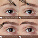 Eyebrow Tattoo Pen - iMethod Upgrade Microblading Eyebrow Pen, Eyebrow Makeup, Long Lasting, Waterproof and Smudge-proof, Dark Brown iMethod Store