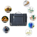 Hanging Toiletry Bag for Women & Men, OMYSTYLE Portable Travel Kit Bag, Waterproof Bathroom Toiletries Organizer with Hook for Makeup, Cosmetic, Shaving, Shampoo (Travel Size, Navy Plaid) OMYSTYLE Store