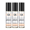 CA Perfume Impression of Mademoiselle for Woman Fragrance Body Oils Alcohol-Free Essential Aromatherapy Sample Travel Size Roll-On 0.3 Fl Oz/10 ml X3 CA Perfume