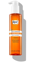 RoC Multi Correxion Revive + Glow Gel Facial Cleanser With Vitamin C, & Glycolic Acid, Paraben-Free, Sulfate-Free Skin Care, 6 Ounces RoC