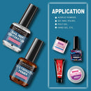 Morovan Nail Prep Dehydrator and Nail Primer X-strength, No Burn Non Acid Protein Bond Primer for Acrylic Powder and UV Gel Nail Polish Poly Gel Hard Gel 0.5oz Morovan