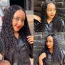 30 Inch Lace Front Wigs Human Hair Water Wave 100% Unprocessed Brazilian Virgin Hair Wigs With Baby Hair For Black Women 10A Glueless Lace Front Human Hair Wigs 150% Density Wigs (30,13x4 water wave) Zhuomei BEAUTY
