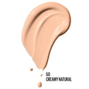 Maybelline Dream Radiant Liquid Medium Coverage Hydrating Makeup, Lightweight Liquid Foundation, Creamy Natural, 1 Fl; Oz Maybelline New York