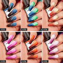 Modelones Mood Gel Nail Polish Set- Colors Collection Temperature Color Changing Gel Long-Lasting Glitter Nail Varnish Long Lasting Soak Off U V LED Lamp Manicure for Nail Art 6 Pcs 10 ml modelones Store