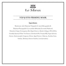 Le Mieux TGF-B Eye Firming Mask - Triple Growth Factor Serum Eye Patches for Visible Puffiness, Fine Lines & Dark Circles with Red & Green Algae, Hyaluronic Acid, Peptides (4 Masks) Le Mieux Store