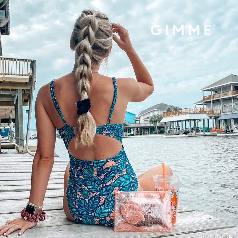 GIMME Bands Starter Kit | Gentle Microfiber Hair Ties | Includes Our Must-Have Hair Accessories Essential for Every Hair Type and Occasion | No Snagging, Dents, or Breakage | Black Onyx GIMME