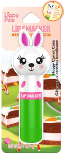 Lip Smacker Lippy Pal Lip Balm, Unicorn Magic, 0.14 ounce With Bunny, Hoppy Carrot Cake, 0.14 ounce Lip Smacker
