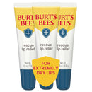 Burt's Bees Rescue Lip Relief, Honey Vanilla, Hydrating Lip Balm for Dry Cracked Lips, with Responsbily Sourced Beeswax and Shea Butter, 100% Natural Origin, 1 Squeezy Tube, 0.35oz Infinity Warehouse