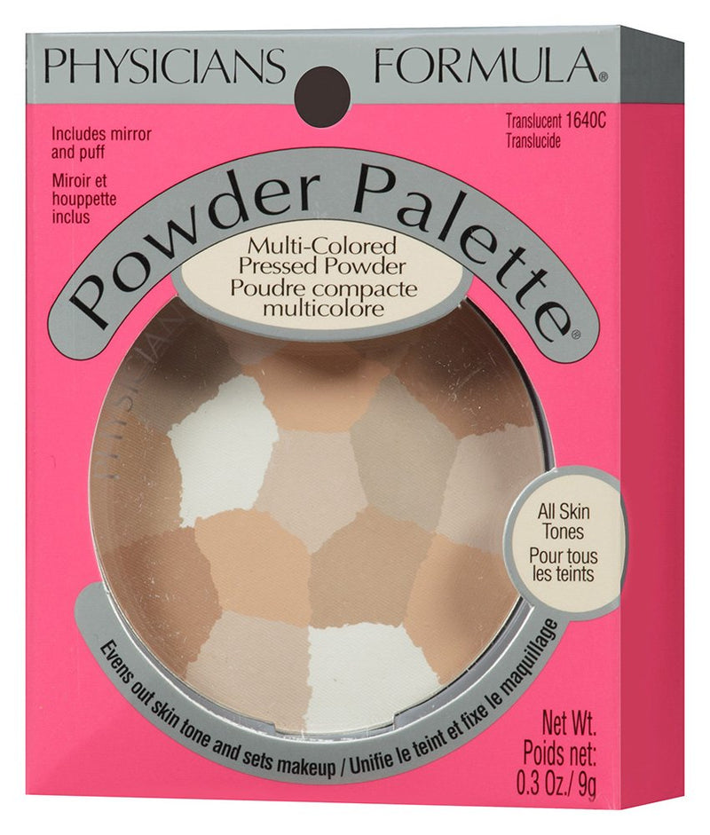 Physicians Formula Powder Palette Multi-Colored Pressed Powder Translucent Physicians Formula