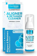 EverSmile AlignerFresh Extra Whitening Foam – Cleaner Compatible w/Invisalign and All Clear Aligners and Retainers – Eliminates Bacteria, Whitens Teeth, Fights Bad Breath – 50ml (1 Pack) Infinity Warehouse