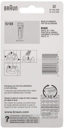 Braun Series 5 Replacement Head 51B, 1 ea Braun