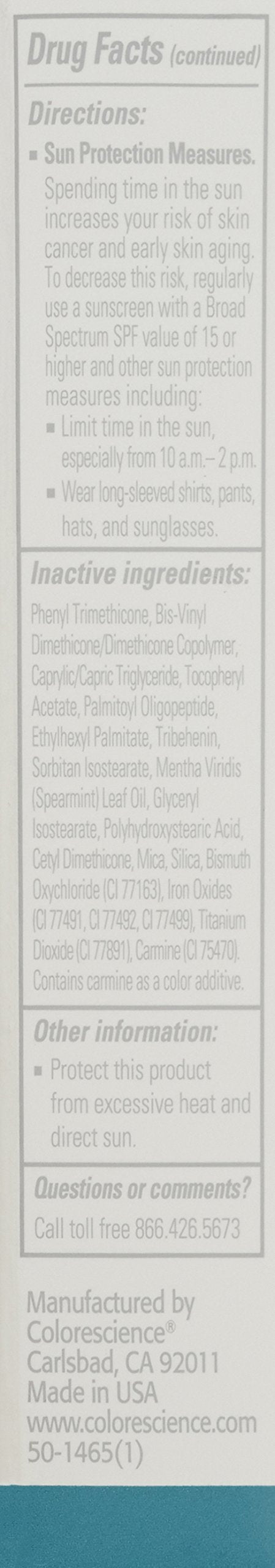 Colorescience Sunforgettable Lip Shine Spf 35 - Pink Lip Gloss 0.13 Oz Colorescience