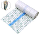 Tattoo Aftercare Waterproof Bandage 6 in x 1 yd Transparent Film Dressing Second Skin Healing Protective Clear Adhesive Antibacterial Bandages Tattoo Supplies Tattoo Bandage Roll Milletech