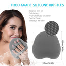 INNERNEED Soft Silicone Body Scrubber Shower Cleansing Brush Exfoliating Glove, Massage Skin Care Tool, for Sensitive and All Kinds of Skin (Pack of 2) INNERNEED