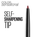 Maybelline Color Sensational Shaping Lip Liner with Self-Sharpening Tip, Almond Rose, Nude Pink, 0.01 oz Maybelline New York