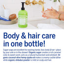 Dr. Bronner’s - Organic Sugar Soap (Lemongrass, 12 Ounce) - Made with Organic Oils, Sugar and Shikakai Powder, 4-in-1 Use: Hands, Body, Face and Hair, Cleanses, Moisturizes and Nourishes, Vegan Dr. Bronner's