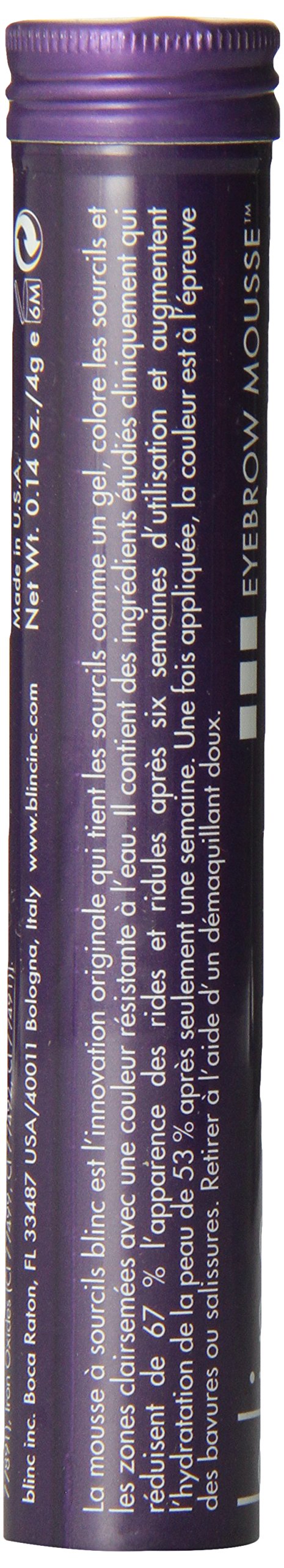 blinc Eyebrow Mousse, Light Brunette blinc