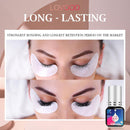 Eyelash Extension Glue by LOVOOD - Extra Strong Eyelash Glue 5ml 1-2 Sec Drying Time Retention - 7 Weeks Maximum Bonding Professional Use Only Black Adhesive Semi - Permanent Extensions LOVOOD