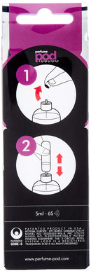 Perfume Pod Refillable Perfume Sprayer, Purple, Unisex, 0.2 oz. Perfume Pod